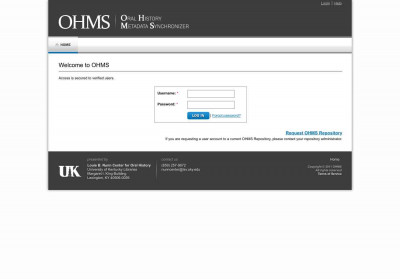 OHMS - Login OHMS - Login