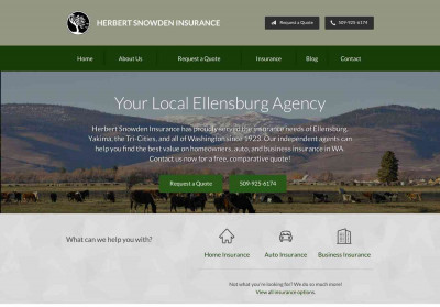 About Us - Ellensburg, WA | Herbert Snowden Insurance About Us - Ellensburg, WA | Herbert Snowden Insurance