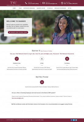 My TSU Web My TSU Web