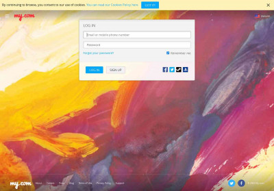 Login - My.com Login - My.com