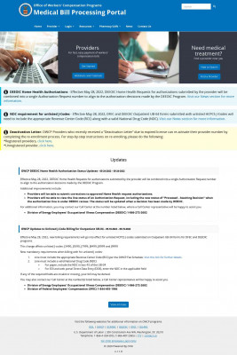Medical Bill Processing Portal | Office of Workers ... Medical Bill Processing Portal | Office of Workers ...