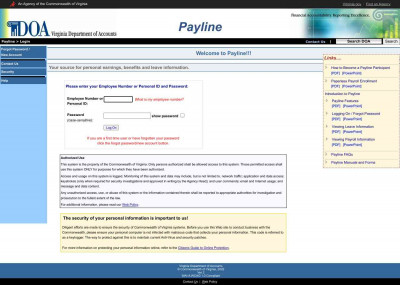 Payline - Virginia.gov Payline - Virginia.gov