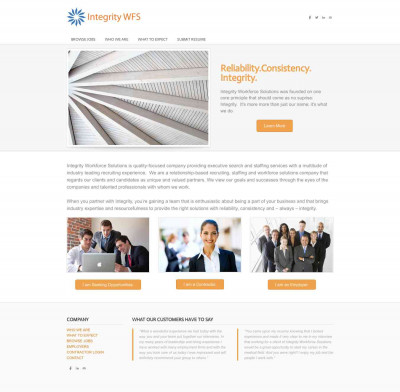 Integrity Workforce Solutions Integrity Workforce Solutions