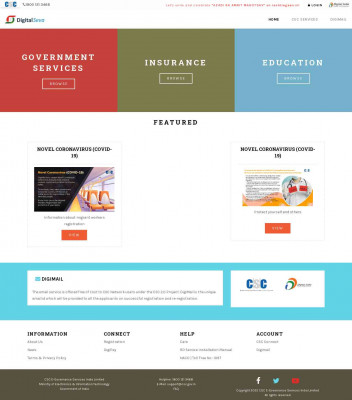 Digital Seva Portal Digital Seva Portal