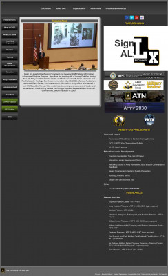 US Army Combined Arms Center US Army Combined Arms Center