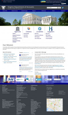 Virginia Department of Accounts Virginia Department of Accounts