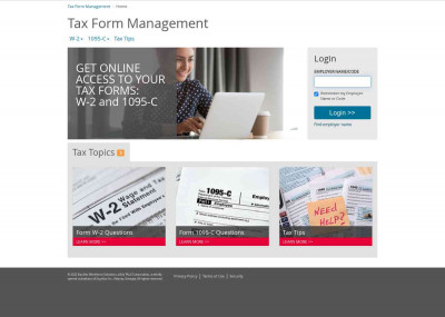 Tax Form Management: Home Tax Form Management: Home
