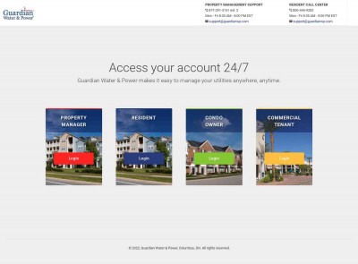 Log in - Guardian Water & Power Log in - Guardian Water & Power