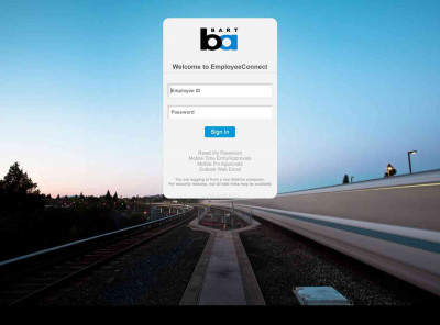 Oracle PeopleSoft Sign-in - BART Oracle PeopleSoft Sign-in - BART