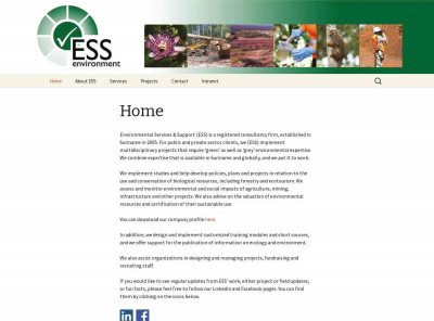 Organization | ESS environment Organization | ESS environment
