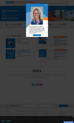Shoppers INSIGHT stories - MSPA Europe Shoppers INSIGHT stories - MSPA Europe