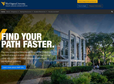 English Language Learning Institute at West Virginia University English Language Learning Institute at West Virginia University