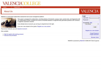 IMathAS - Valencia College IMathAS - Valencia College