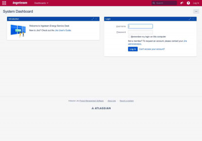 Log in - Ingeteam Energy Service Desk Log in - Ingeteam Energy Service Desk
