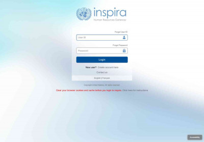 Connexion à Inspira Connexion à Inspira