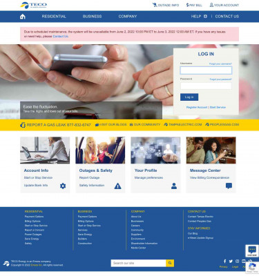 tecoaccount.com - TECO Energy tecoaccount.com - TECO Energy