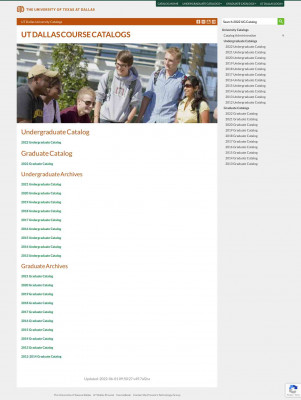 Course Prefixes - UT Dallas 2019 Undergraduate Catalog Course Prefixes - UT Dallas 2019 Undergraduate Catalog