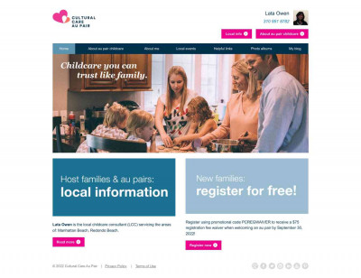 About me | Lata Owen - Cultural Care Au Pair About me | Lata Owen - Cultural Care Au Pair