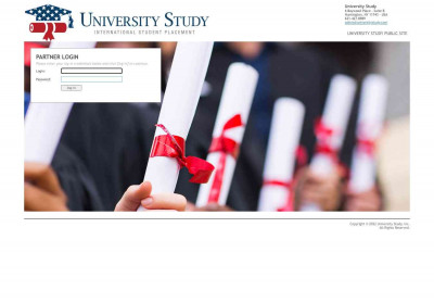 University Study: Partner Login University Study: Partner Login