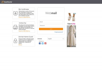 Log in - EarthLink - Webmail 7.0 Log in - EarthLink - Webmail 7.0