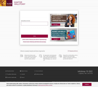 Wymiana walut przez internet - Kantor Walutowy Alior Banku Wymiana walut przez internet - Kantor Walutowy Alior Banku