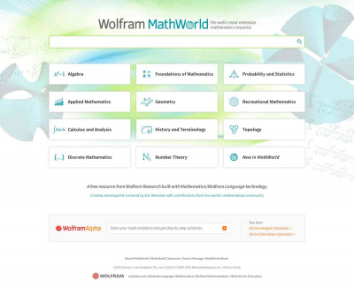 Mandelbrot Set -- from Wolfram MathWorld Mandelbrot Set -- from Wolfram MathWorld