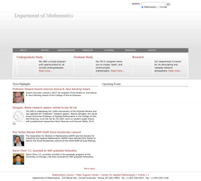 The Mandelbrot Set - Cornell University The Mandelbrot Set - Cornell University
