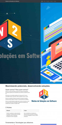 Tela de login - Núcleo de Soluções em Software (N2S) Tela de login - Núcleo de Soluções em Software (N2S)