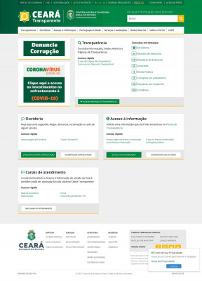Solicitação pública - Ceará Transparente Solicitação pública - Ceará Transparente