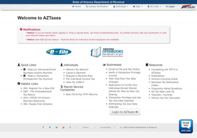 FAQ - AZTaxes.gov FAQ - AZTaxes.gov