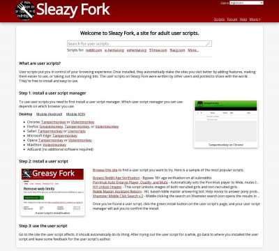 User scripts for exhentai.org - Sleazy Fork User scripts for exhentai.org - Sleazy Fork