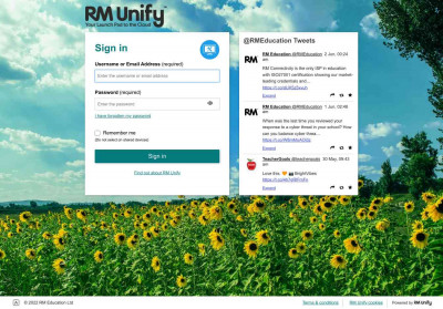 Glow - Sign In - RM Unify Glow - Sign In - RM Unify