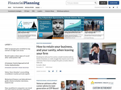 Ric Edelman's secret recipe - Financial Planning Ric Edelman's secret recipe - Financial Planning