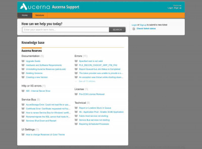 Enersight - Aucerna Support Enersight - Aucerna Support