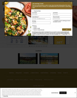 University of Southern Mississippi Dining Services - University ... University of Southern Mississippi Dining Services - University ...