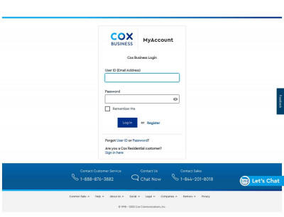 Cox Business Login Cox Business Login