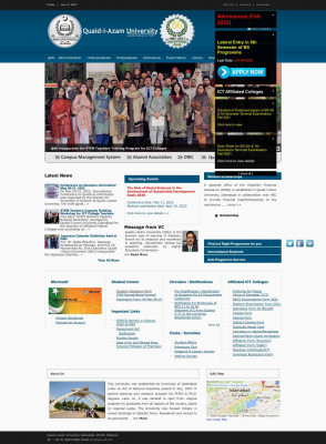 Quaid-i-Azam University, Islamabad , Pakistan Quaid-i-Azam University, Islamabad , Pakistan