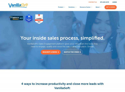 Sales Engagement Platform | Increase Productivity | VanillaSoft Sales Engagement Platform | Increase Productivity | VanillaSoft