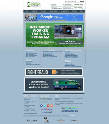 Louisiana Workforce Commission: LAWorks Homepage Louisiana Workforce Commission: LAWorks Homepage