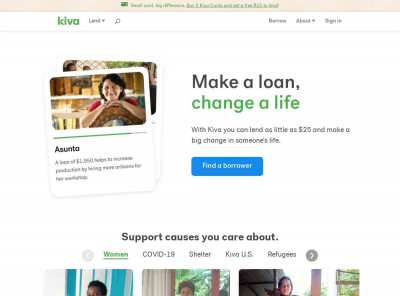Kiva: Loans that change lives Kiva: Loans that change lives