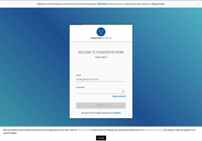 Tungsten Network Portal Tungsten Network Portal