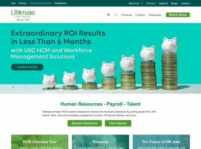 Ultimate Software: HR Software Solutions & Payroll for Human ... Ultimate Software: HR Software Solutions & Payroll for Human ...