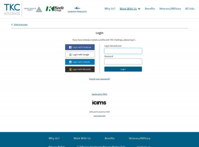 TKC Holdings | Careers Center | Welcome TKC Holdings | Careers Center | Welcome