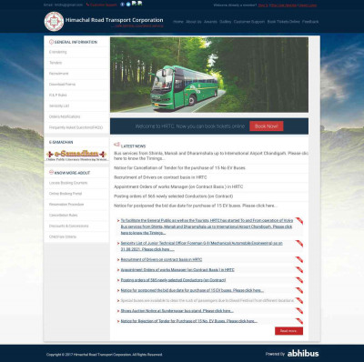 Sign In - HRTC Official Website for Online Bus Ticket Booking ... Sign In - HRTC Official Website for Online Bus Ticket Booking ...