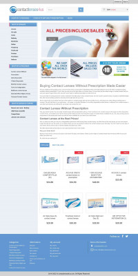 CIBA Vision (ALCON) - Contact Lenses Without Prescription CIBA Vision (ALCON) - Contact Lenses Without Prescription