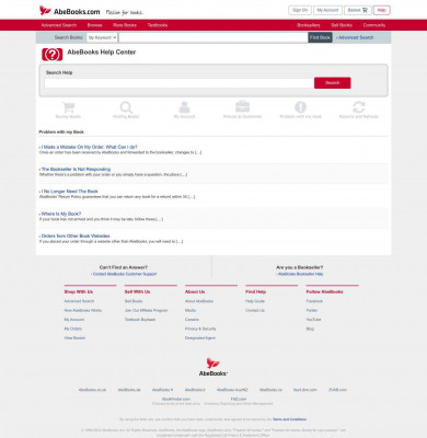 How To Create An Account - AbeBooks Help Center How To Create An Account - AbeBooks Help Center