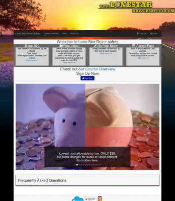 Log in. - Lone Star Driver Safety Log in. - Lone Star Driver Safety