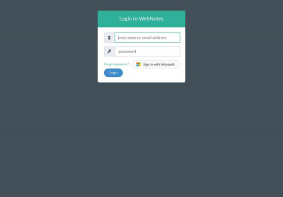 WebNotes WebNotes