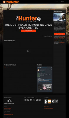 theHunter Classic - The most realistic hunting game ever ... theHunter Classic - The most realistic hunting game ever ...