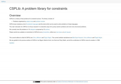 Picat - CSPLib Picat - CSPLib
